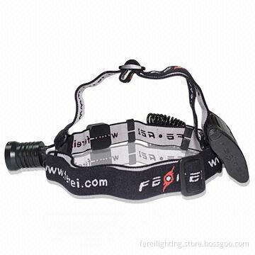 Q5 LED Aluminum Head Torch Light with 3W, 220 Lumen Output for Outdoor Sports Use